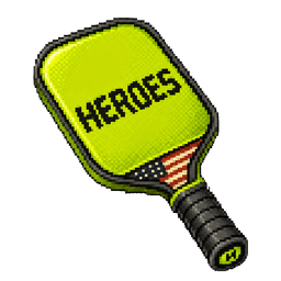 Heroes Pickleball logo
